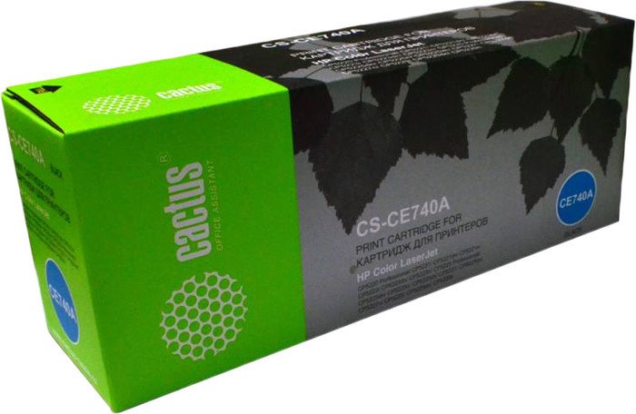 Картридж CACTUS CS-CE740A (аналог HP 307A (CE740A)) - фото