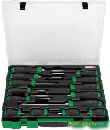 Набор отверток Toptul GZC14010 14 предметов - фото