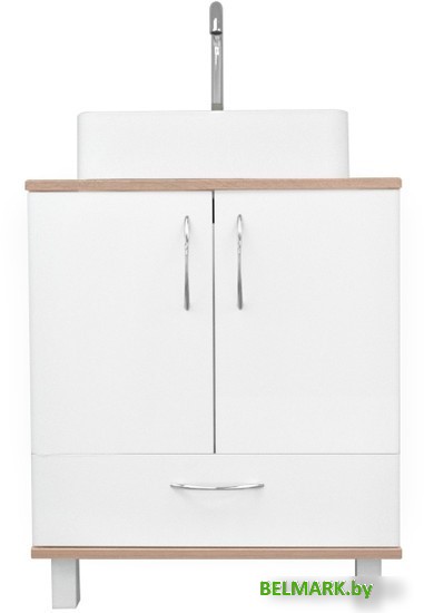 Doratiz Тумба под умывальник Doratiz Гавайи 60 9908.181 (белый/дуб сонома) - фото2