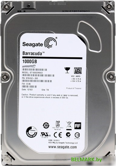 Жесткий диск Seagate Barracuda 7200.14 1TB (ST1000DM003) - фото