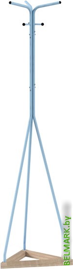 Вешалка для одежды Мебелик Галилео 213 (голубой/шимо) - фото