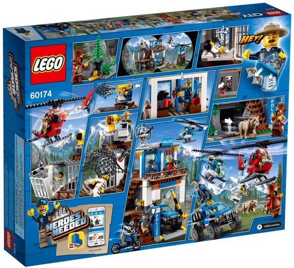 Конструктор LEGO City 60174 Полицейский участок в горах - фото2