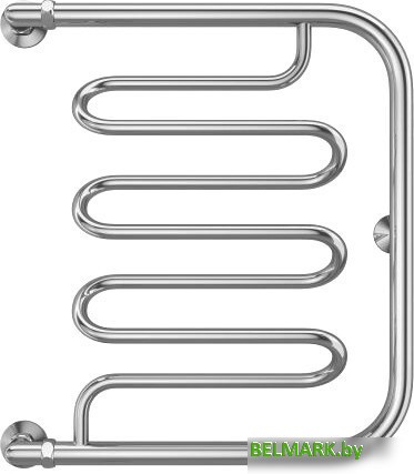 Полотенцесушитель TERMINUS Фокстрот-Лиана 1&quot; 500x600 бп (хром) - фото