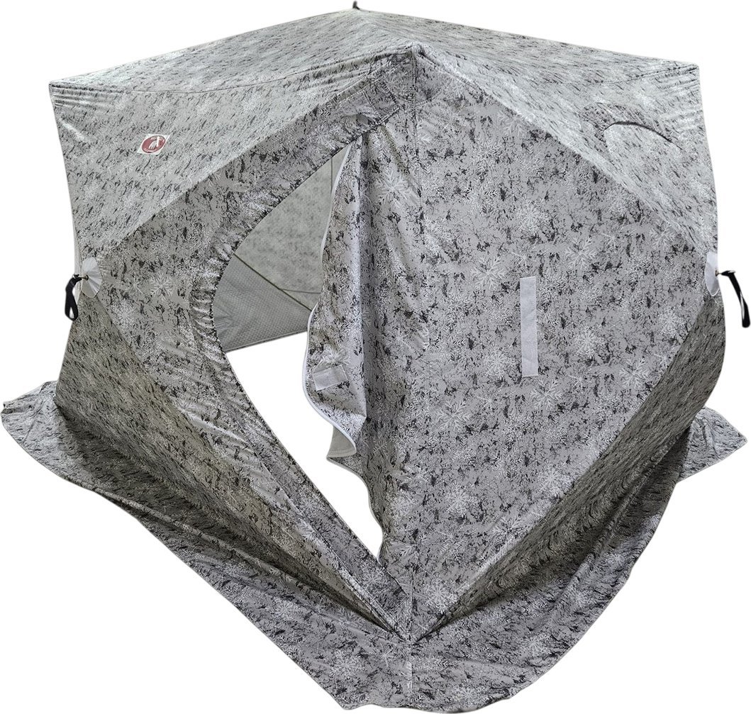 Палатка для зимней рыбалки Медведь Екатеринбург Куб-4 Лонг зимняя - фото