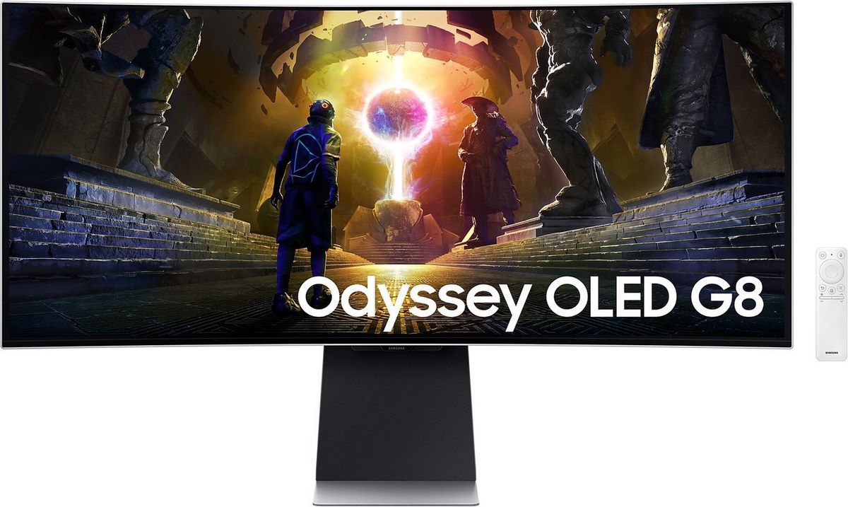 Игровой монитор Samsung Odyssey OLED G8 LS34DG850SUXDU - фото