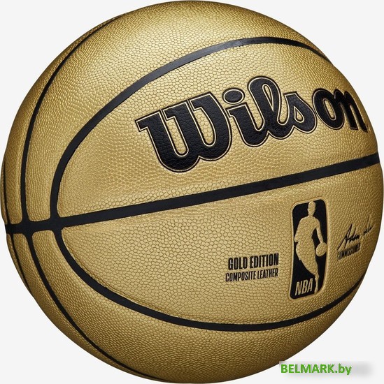 Баскетбольный мяч Wilson NBA Gold Edition WTB3403XB (7 размер) - фото2