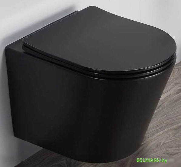 Унитаз Gid Tr2130bm (черный матовый) - фото