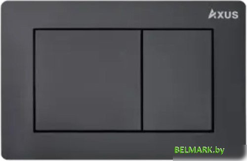 Панель смыва Axus 097LB Slim (черный) - фото
