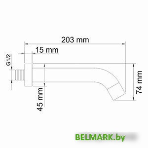Излив Wasserkraft A098 - фото2