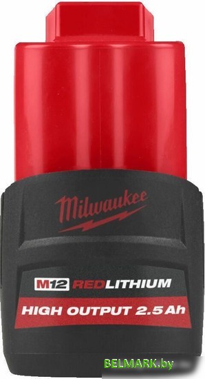 Аккумулятор Milwaukee M12 M12HB2.5 4932480164 (12В/2.5 Ач) - фото2