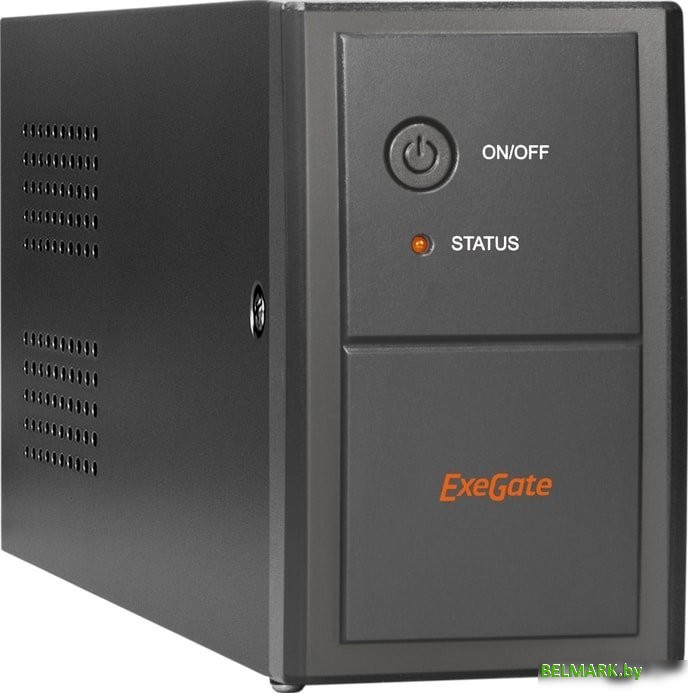 Источник бесперебойного питания ExeGate Power Back BNB-850.LED.AVR.C13.RJ.USB - фото