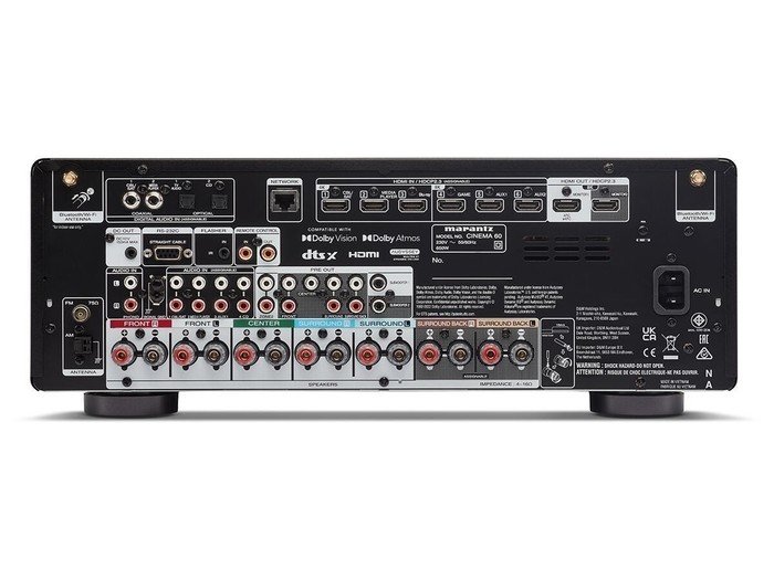 AV ресивер Marantz Cinema 60 (серебристый) - фото2