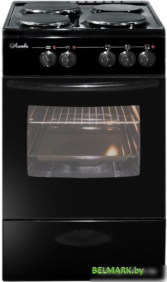 Кухонная плита Лысьва ЭП 301 МС (без крышки, черный) - фото