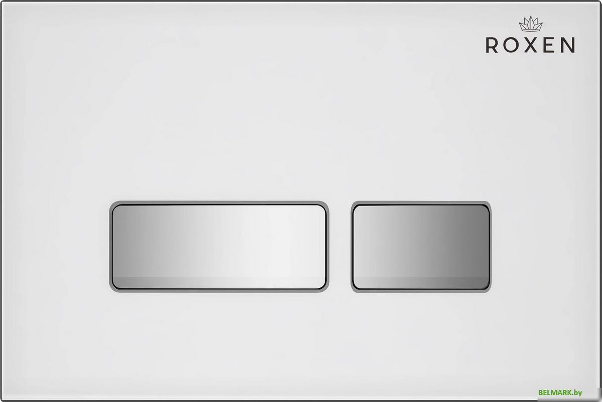 Унитаз подвесной Roxen Vine Tornado в комплекте с инсталляцией StounFix Dual Fresh 6 в 1 979024 (кнопка: белый глянцевый) - фото2