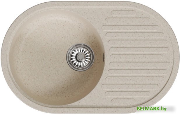 Кухонная мойка Mixline ML-GM16 551929 (бежевый) - фото