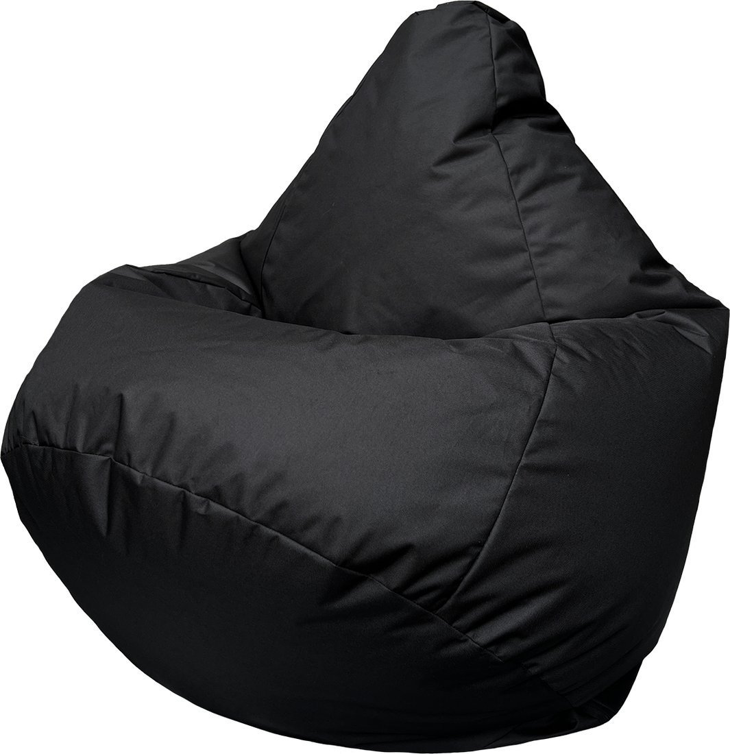 Кресло-мешок Flagman Груша Мега XXXL Street Г3.12-001 (черный) - фото