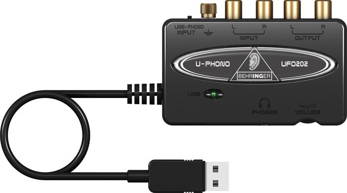 Аудиоинтерфейс BEHRINGER UFO202-BK - фото