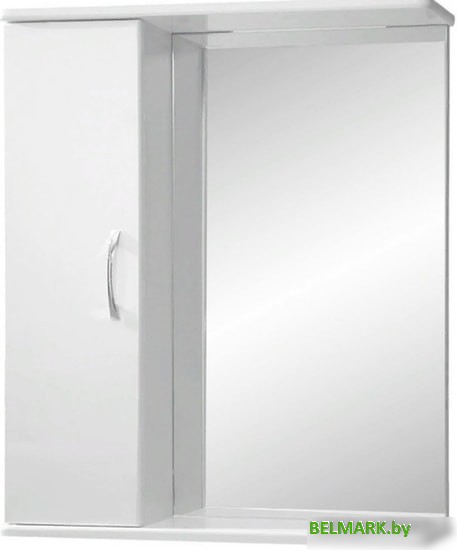 Tivoli Шкаф с зеркалом Прима 60 463025 (белый) - фото