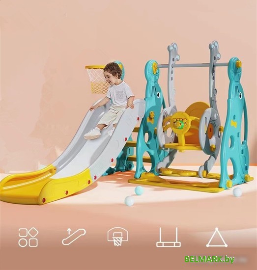 Игровой комплекс Sundays Дельфин WJ-A10023 (зеленый) - фото2