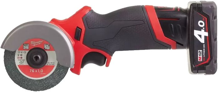 Монтажная (отрезная) пила Milwaukee M12 FCOT-422X Fuel 4933464619 (с 2-мя АКБ, кейс) - фото2