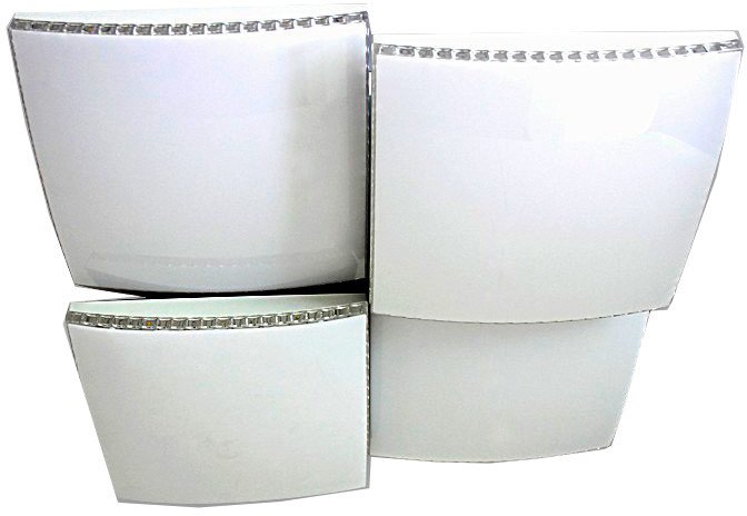 Припотолочная люстра Ambrella Orbital FP2324 WH 128W D480*480 - фото