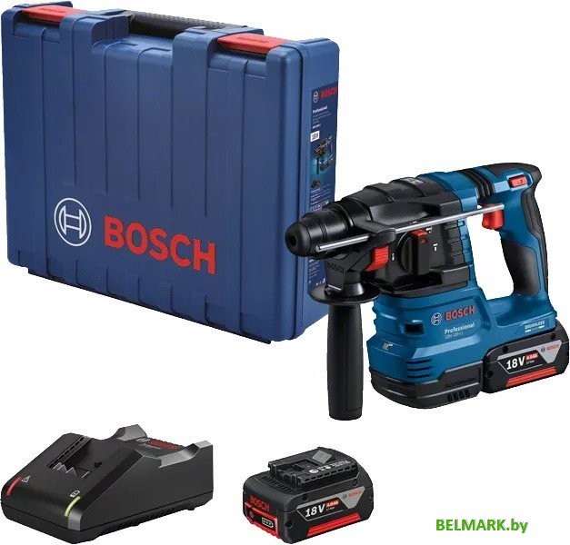 Перфоратор Bosch GBH 185-LI Professional 0611924021 (с 2-мя АКБ, кейс) - фото