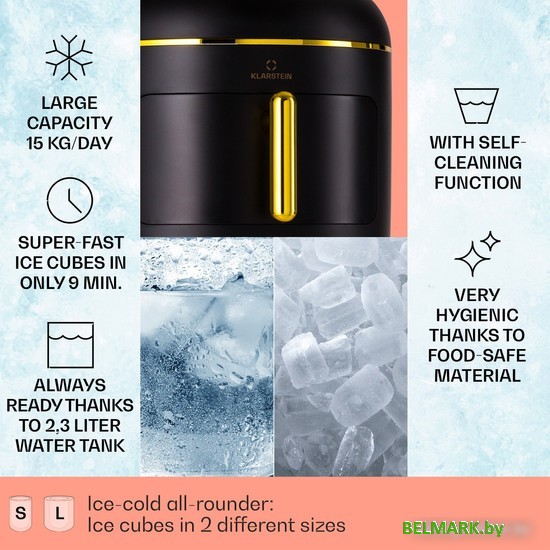 Льдогенератор Klarstein Passau (черный) - фото2