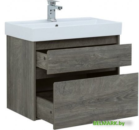 Aquanet Тумба под умывальник Nova Lite 75 00242273 (дуб рошелье) - фото2