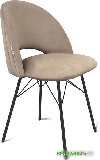 Стул Sheffilton SHT-ST34-1/S64 (латте/черный муар) - фото