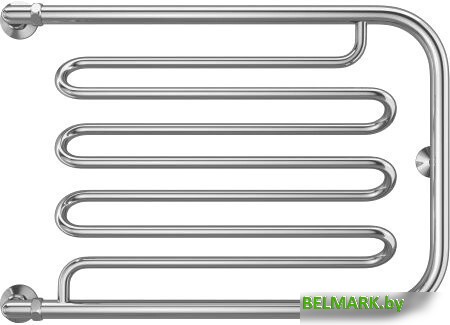 Полотенцесушитель TERMINUS Фокстрот-Лиана 1" 500x700 бп (хром) - фото
