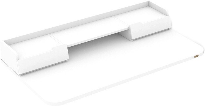 Стол Sheffilton SHT-TU10/TT31 120/65 ЛДСП (белый/белый шагрень) - фото2