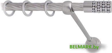 Lm Decor Барамелла (сатин, витая, 3.6м 25мм, 1 ряд) - фото