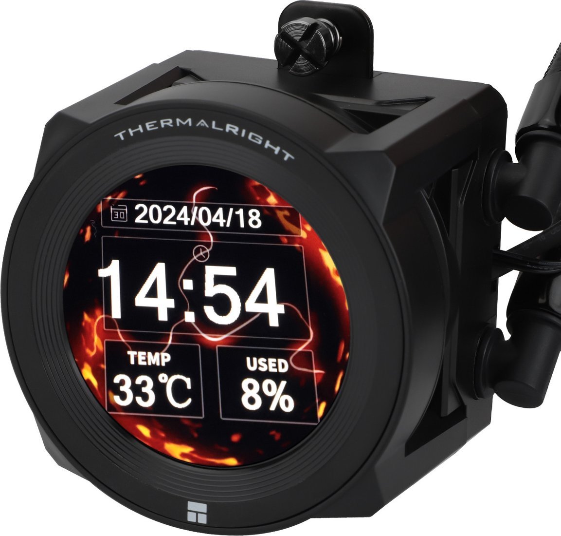 Система жидкостного охлаждения для процессора Thermalright Core Vision 360 ARGB (черный) - фото2