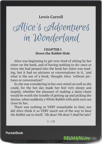 Электронная книга PocketBook 743K3 InkPad Color 3 (черный/серебристый) - фото