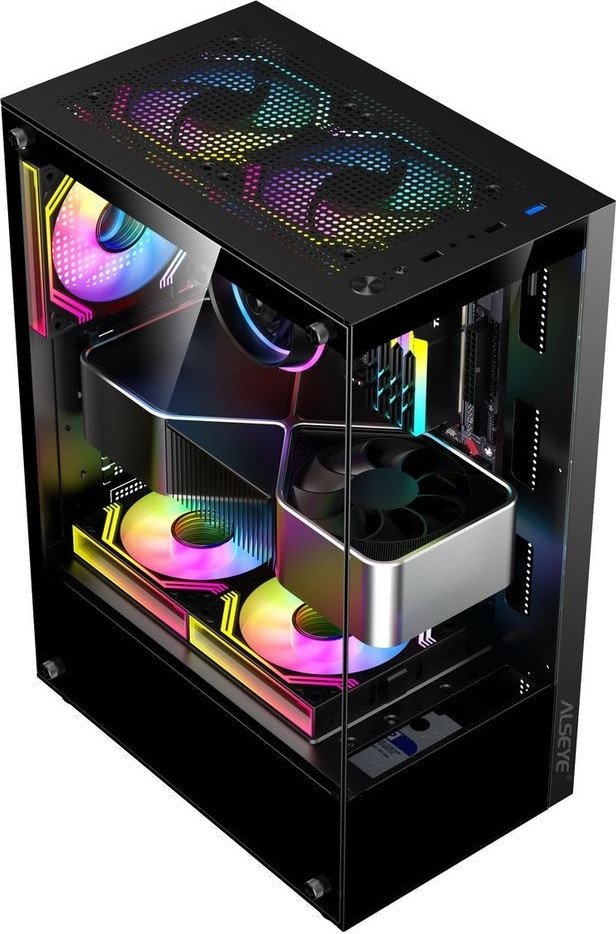 Корпус ALSEYE Spider (черный) - фото2