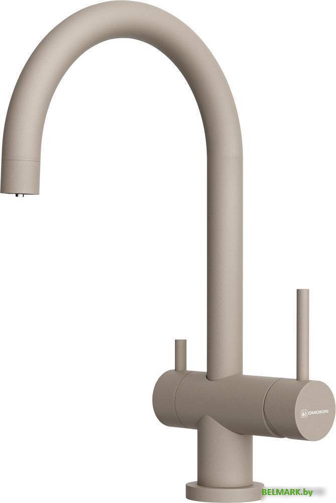 Смеситель Omoikiri Yamada-P-SA (бежевый) - фото