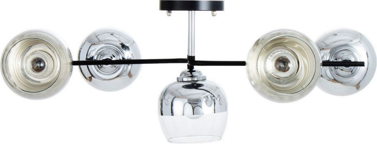 Люстра BayerLux Джина 9408292 (черный/хромовый) - фото2