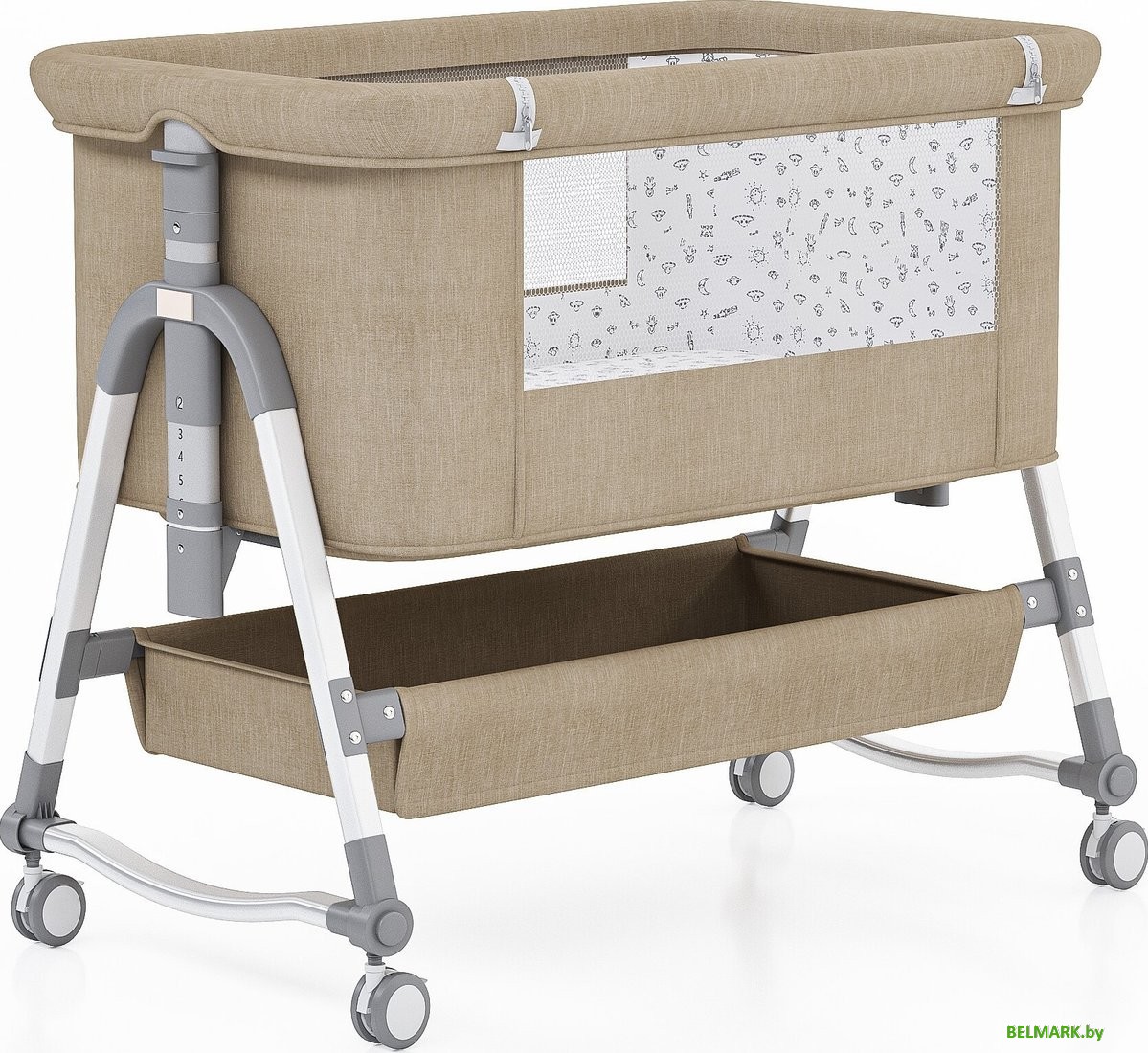 Кроватка-трансформер Labalu Baby (бежевый) - фото2