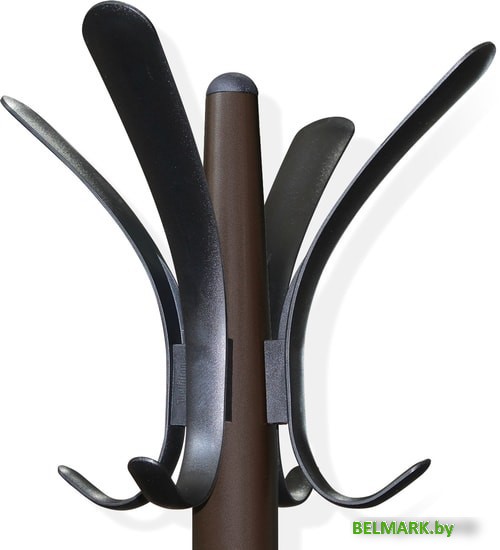 Вешалка для одежды Sheffilton SHT-CR15 986267 (коричневый/черный муар) - фото2