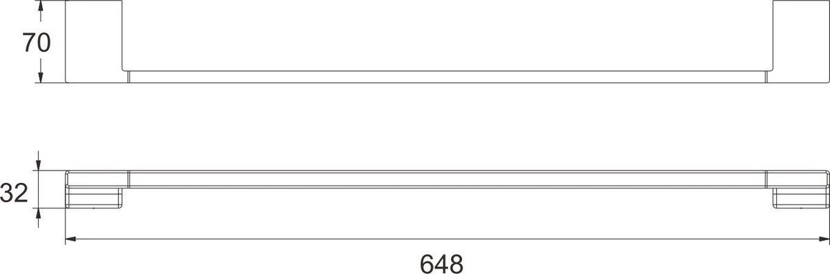 Держатель для полотенца Rose RG1817T - фото2