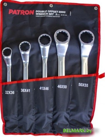 Набор ключей Patron P-5059P (5 предметов) - фото