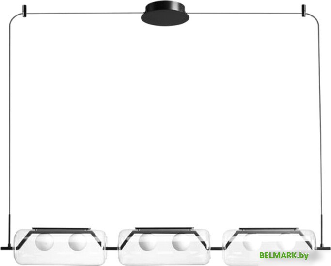 Подвесная люстра Arte Lamp Geneva A2341SP-6BK - фото