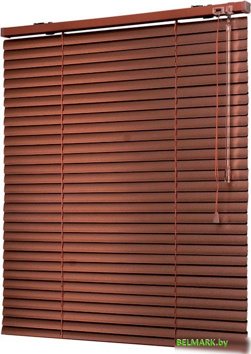 Жалюзи горизонтальные АС МАРТ 9711 170x160 (темно-коричневый) - фото
