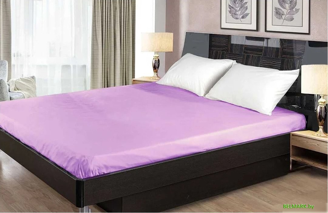 Постельное белье Primavelle 220х240 сатин 114911503-сг54 (светло-лиловый) - фото