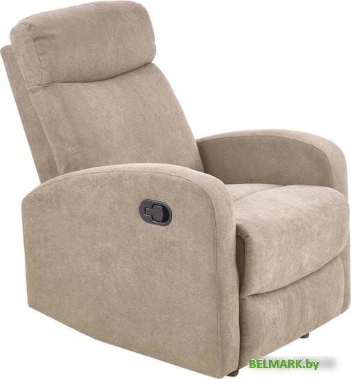 Реклайнер Halmar Oslo 1S (бежевый) - фото