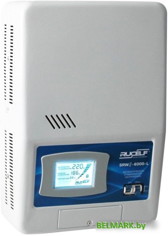 Стабилизатор напряжения Rucelf SRWII-6000-L - фото
