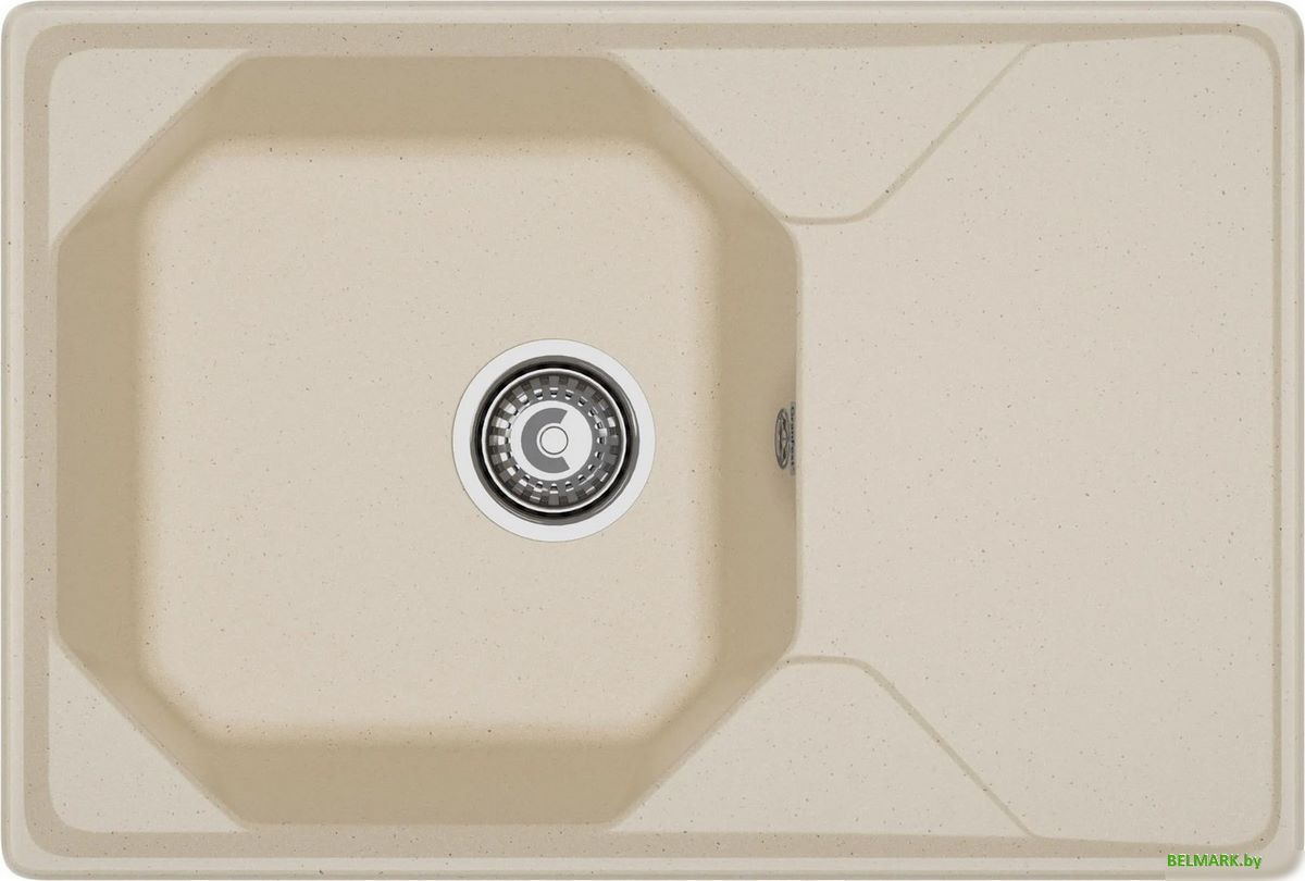 Кухонная мойка GranFest GF-U-740L (кашемир) - фото