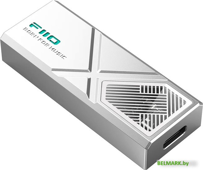 Портативный усилитель FiiO KA13 (серебристый) - фото