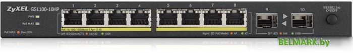 Коммутатор Zyxel GS1100-10HP - фото2