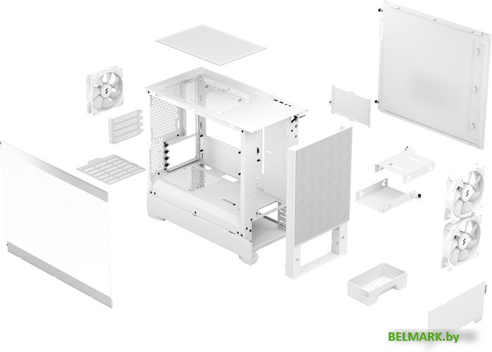 Корпус Fractal Design Pop Mini Air RGB White TG Clear Tint FD-C-POR1M-01 - фото2